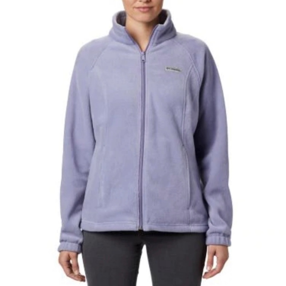SOLD Light Purple Fleece Columbia Jacket
